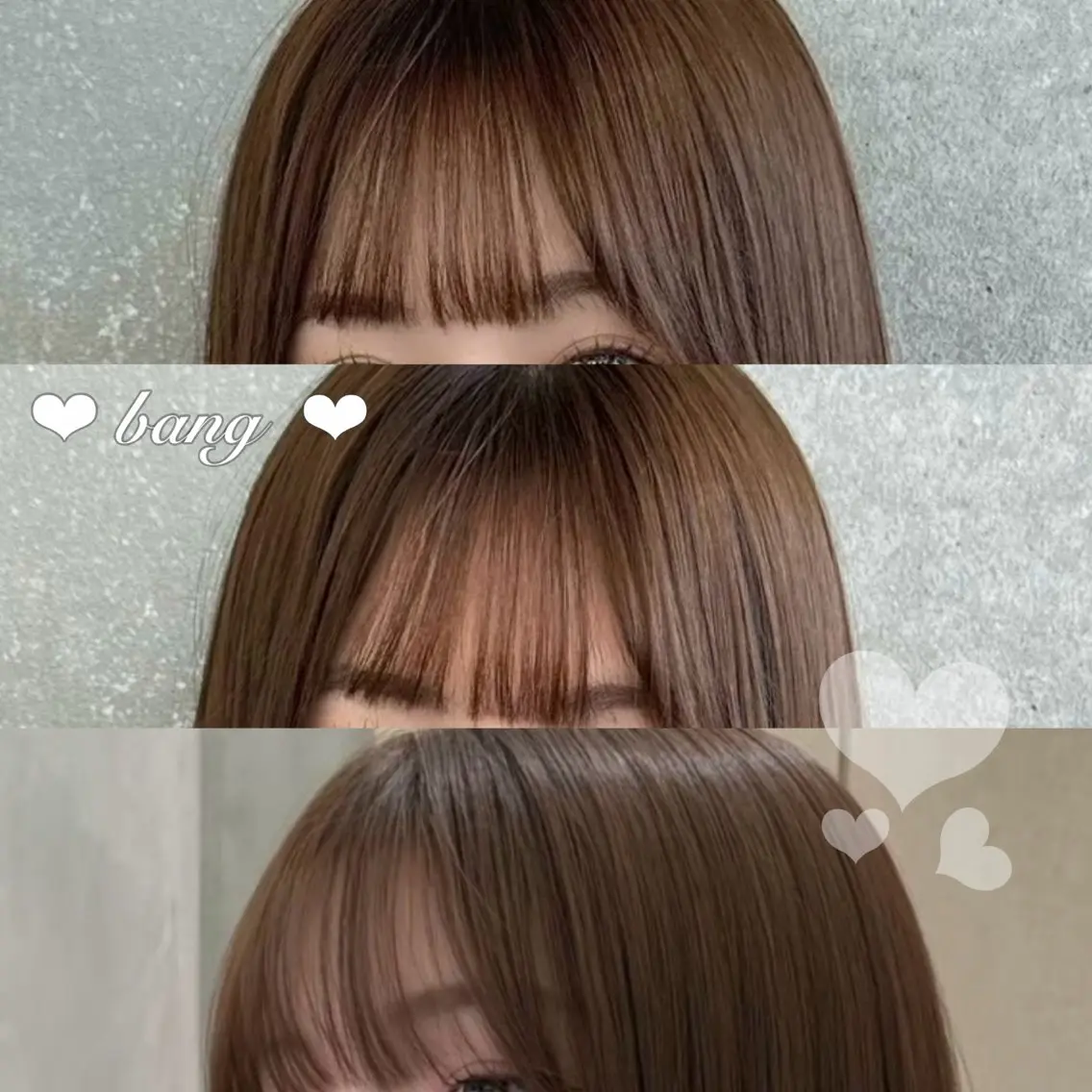 💖お出かけ前のメンテナンスに💖前髪カット✂️の写真