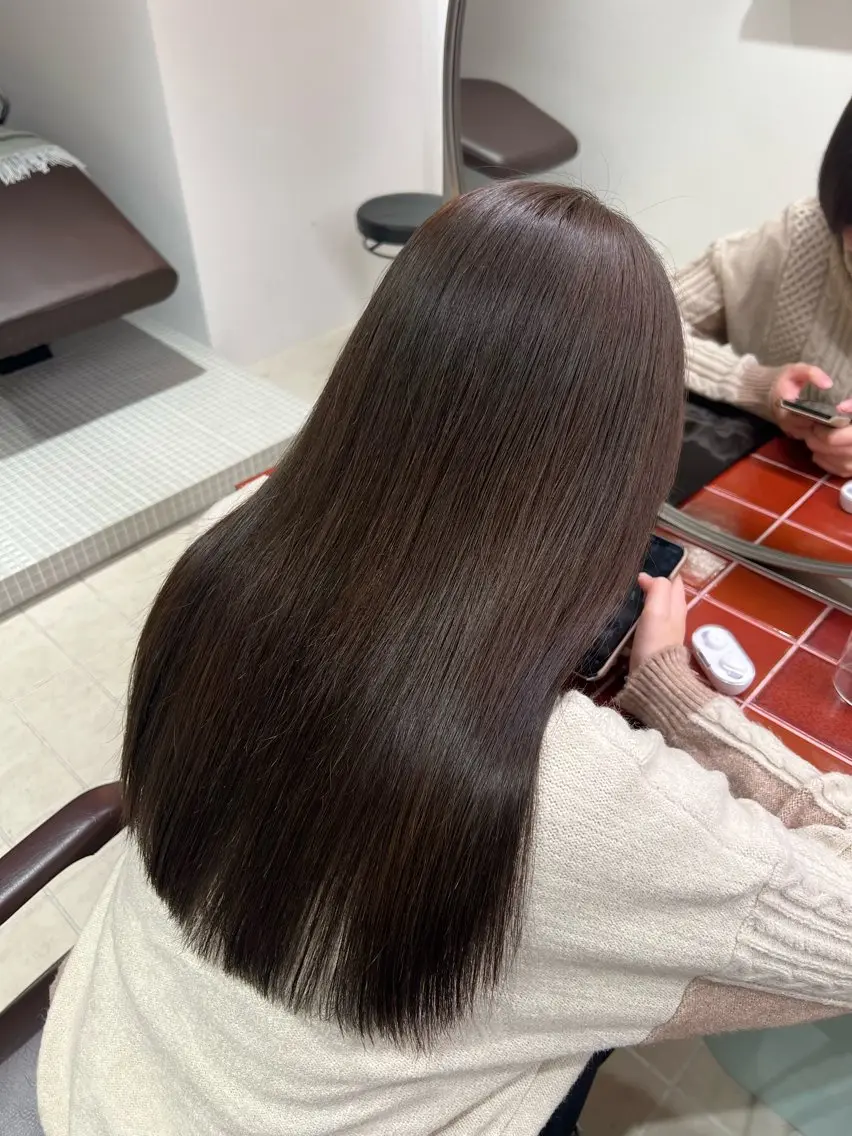 カラー ヘアカラー 透明感カラー/メンズ カット/RUNAのヘアスタイル