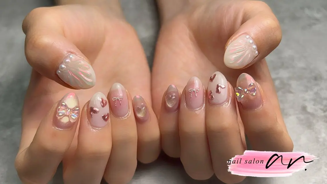 ネイル 持ち込み nailsalon ar.のネイルデザイン