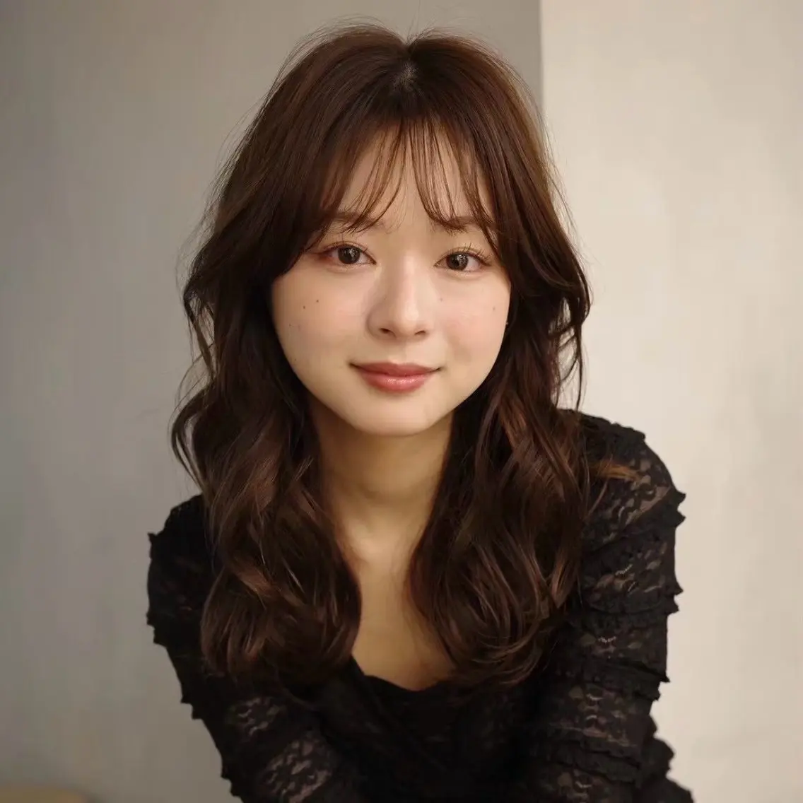 パーマ morita yunaのヘアスタイル