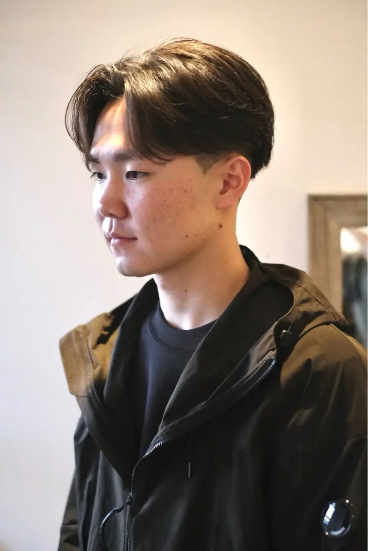 【メンズ限定💆♂️】メンズカット+炭酸ヘッドスパ+ヘアセット付き(吉祥寺/炭酸シャンプー/ツーブロック)の写真