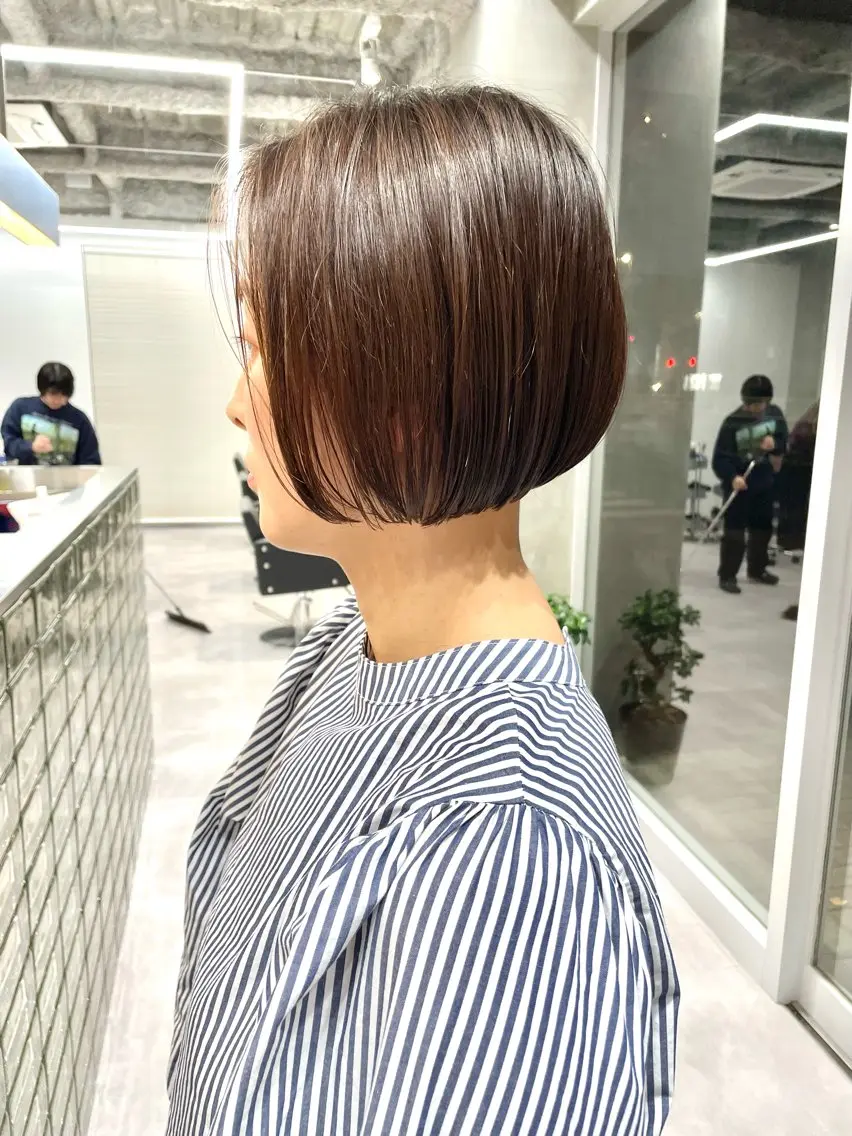 ショート カット トリートメント 👑ボブはお任せ ミヤノ👑のヘアスタイル