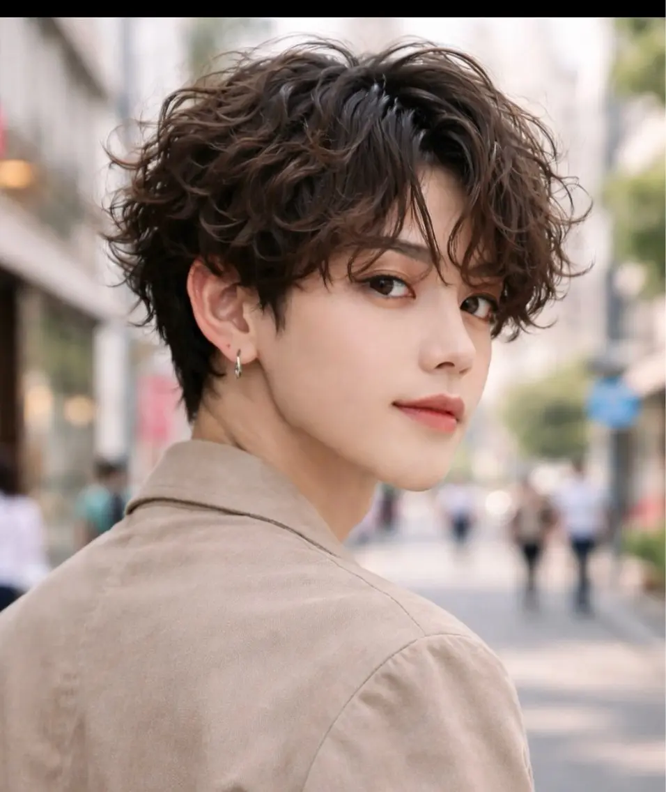 ショート パーマ メンズ メンズ特化指名No. 1🔥Yoshiyaのヘアスタイル