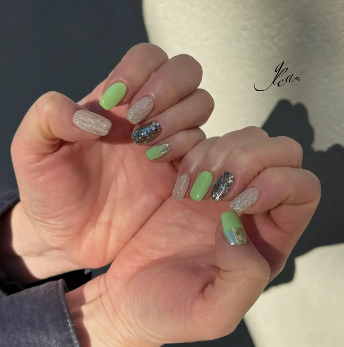 ネイル ハンドネイル gleam✴︎ sayakaのネイルデザイン