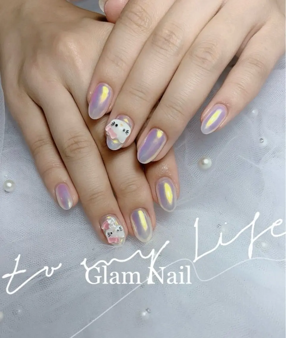 ネイル rina 💖長さ出し専門の店のネイルデザイン