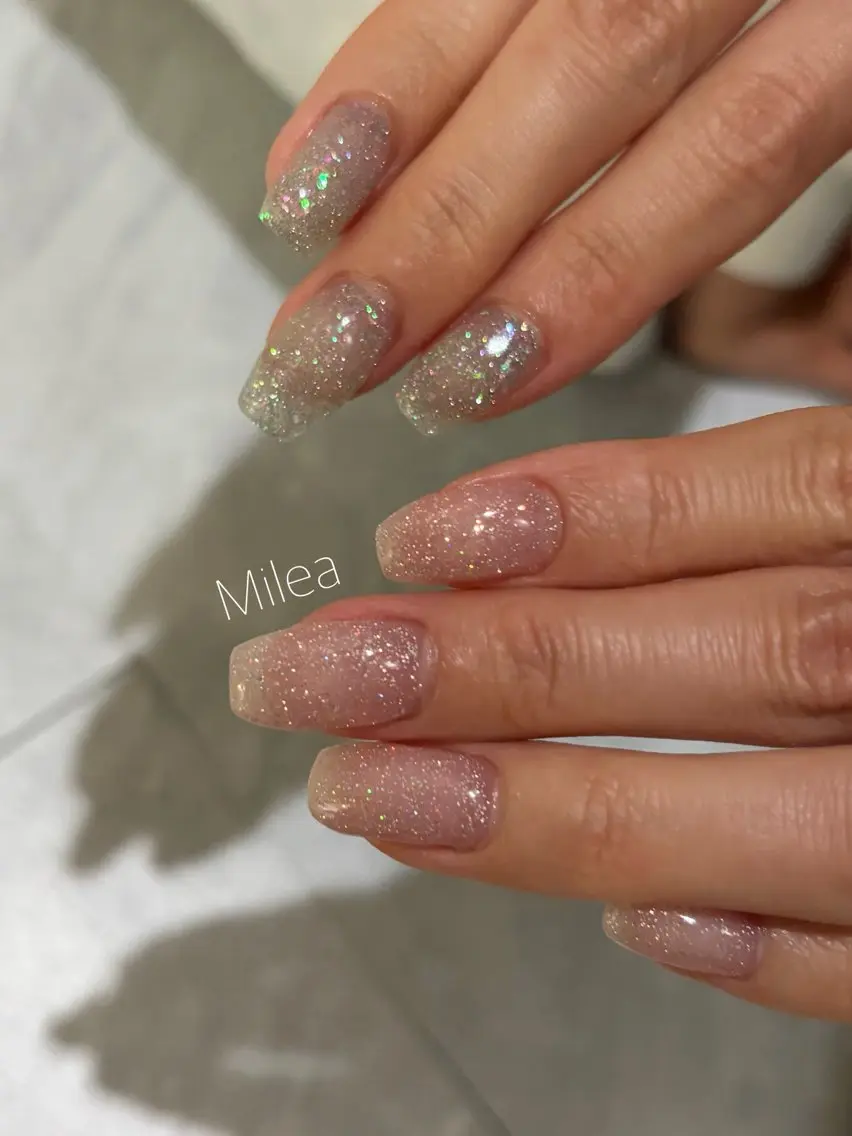 ネイル Milea🩵 Sayaka🪩のネイルデザイン