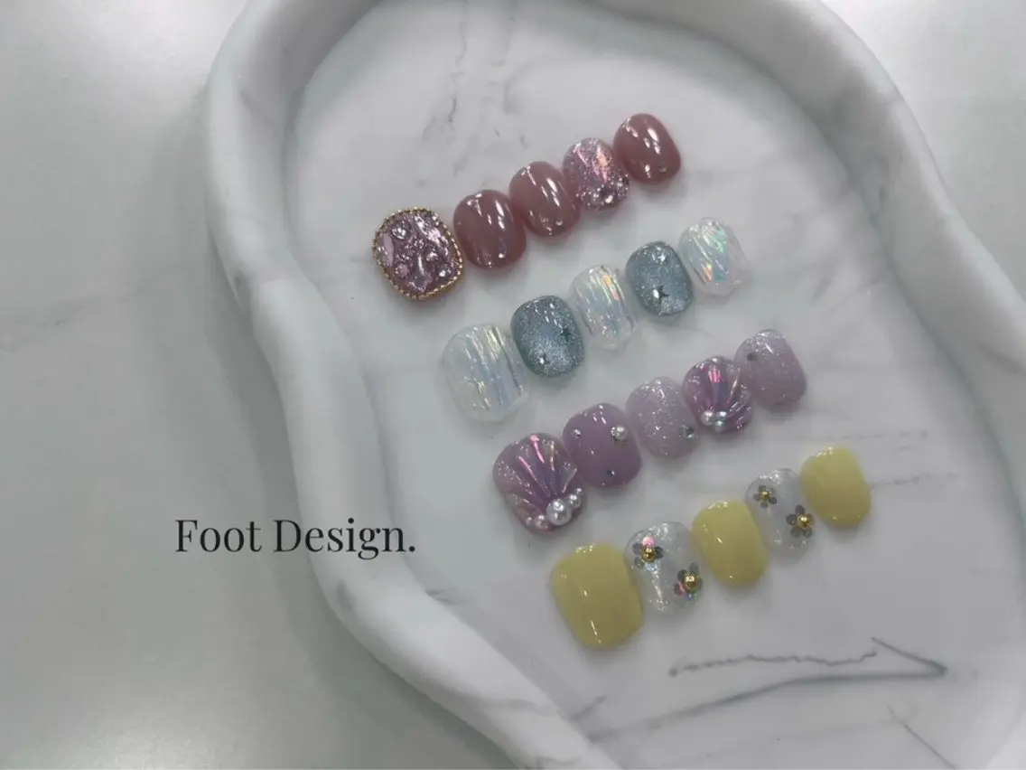 ネイル ハンドネイル Mermaid nail/Erikaのネイルデザイン