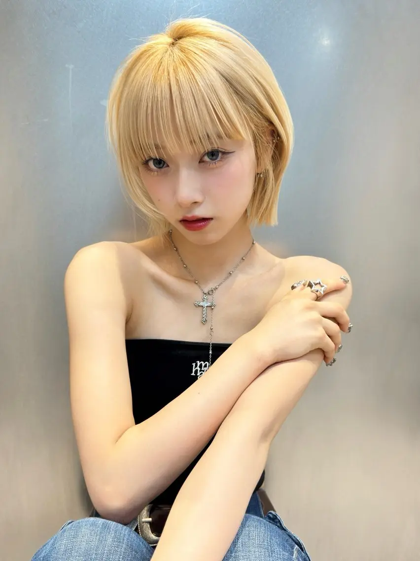 ショート ボブ ハッシュカット ショートヘア 戸張 翔太のヘアスタイル