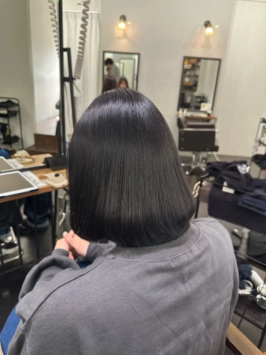 カラー 名駅/艶カラー/原田 永遠のヘアスタイル