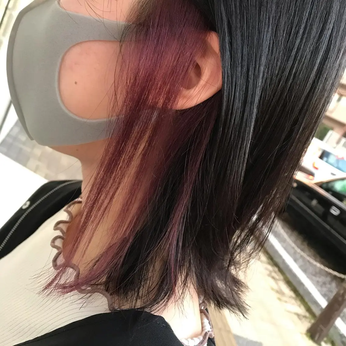 カラー ヘアカラー トリートメント ヘアセット Lapis❤️‍🔥 HAZUKIのヘアスタイル