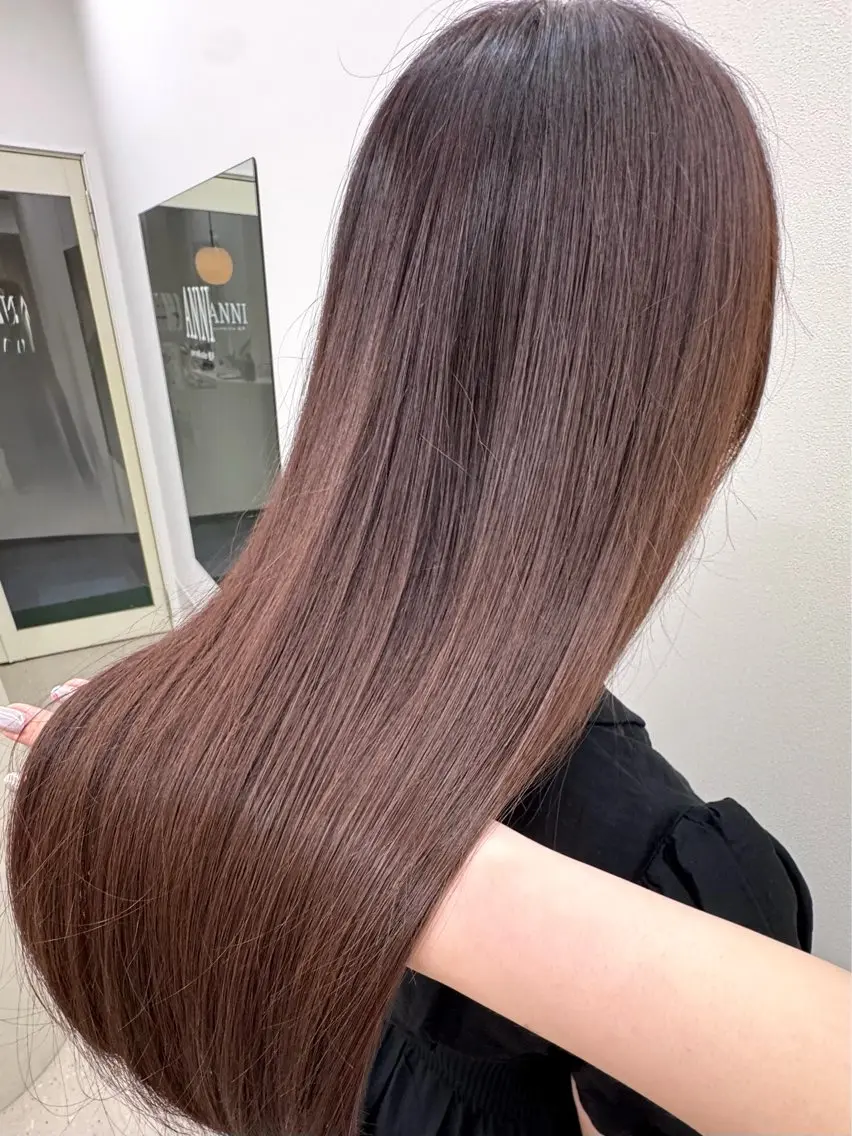 💞カラー＆艶トリートメント（ブリーチなし）の写真