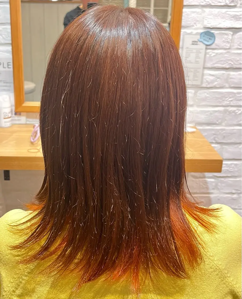 カラー 武田 綺音のヘアスタイル