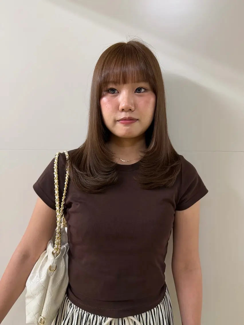 ブリーチなしWカラー🕊️👒の写真