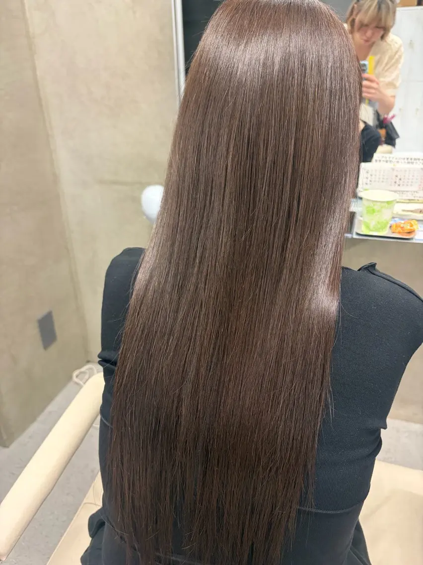 ロング トリートメント 松山 琳音菜のヘアスタイル