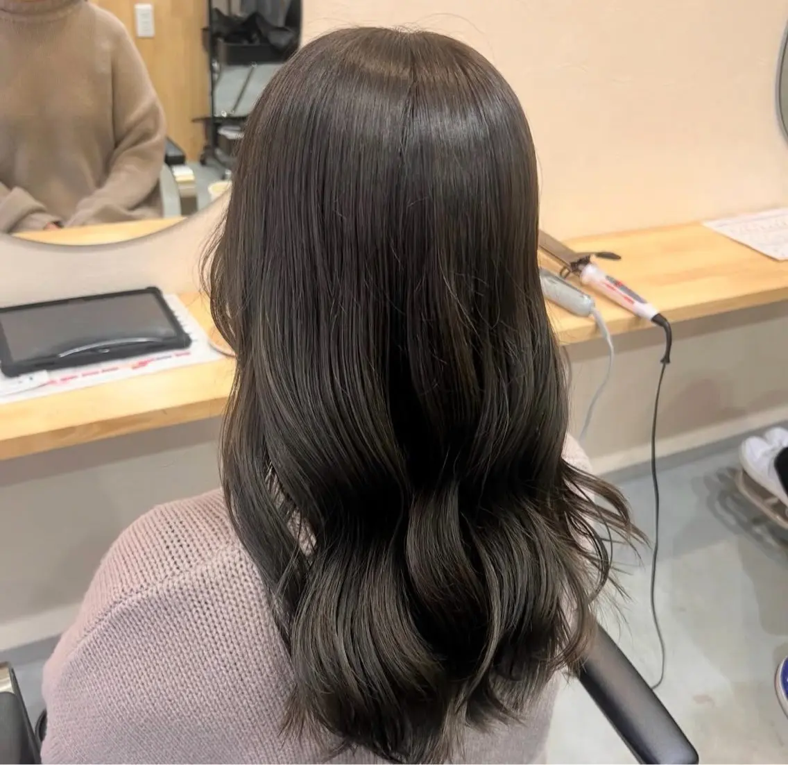 カラー+Aujua4stepトリートメントの写真