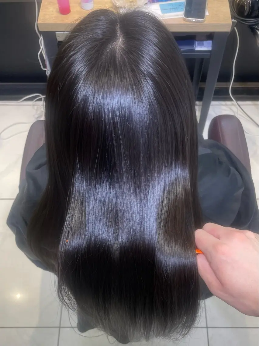 ロング カット ヘアカラー トリートメント 🫧似合わせ艶カラー /平山🫧のヘアスタイル
