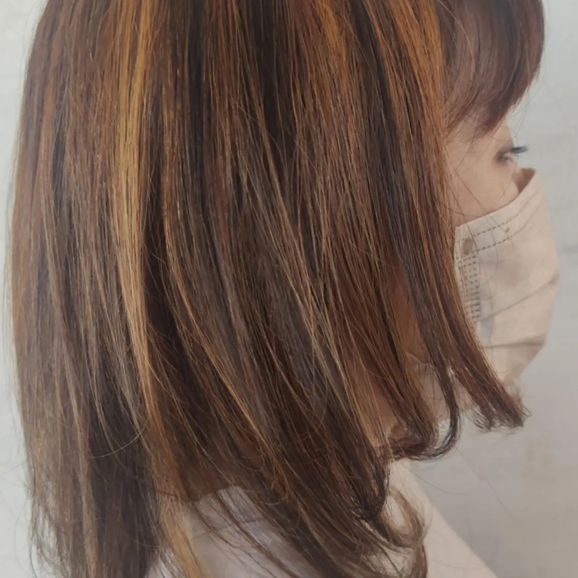 カラー 石坂 和美のヘアスタイル