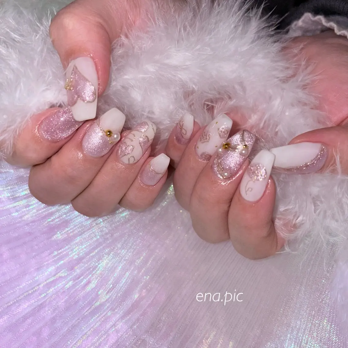 ネイル toyvenail 🖤enaのネイルデザイン