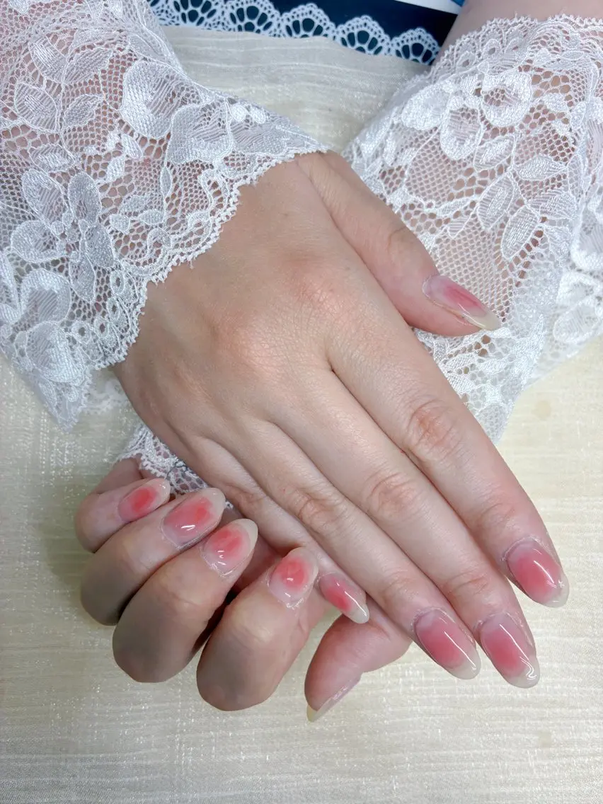 ネイル Rnailsalon リンゴのネイルデザイン