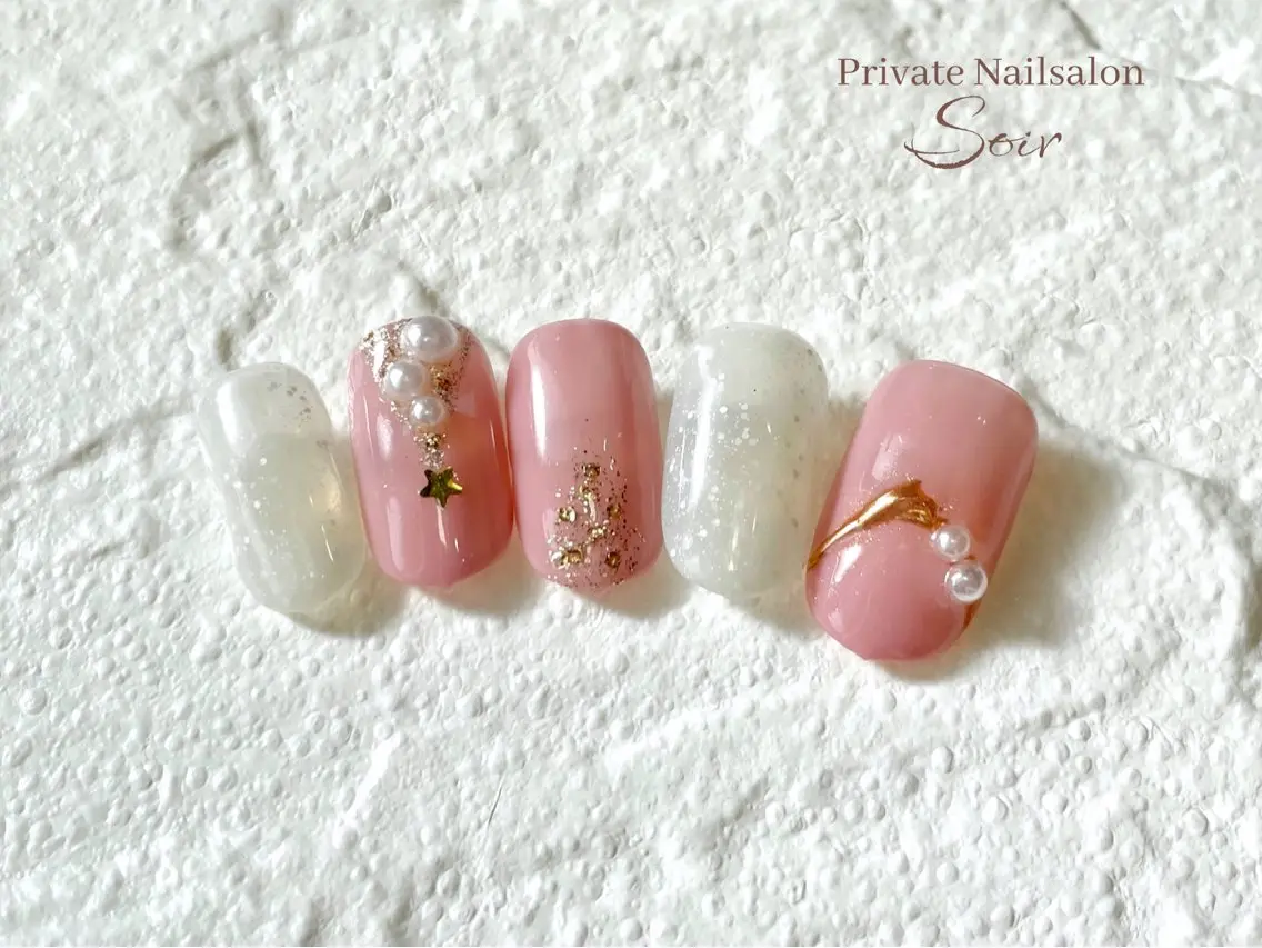 ネイル アートネイル ハンドネイル nail soirのネイルデザイン