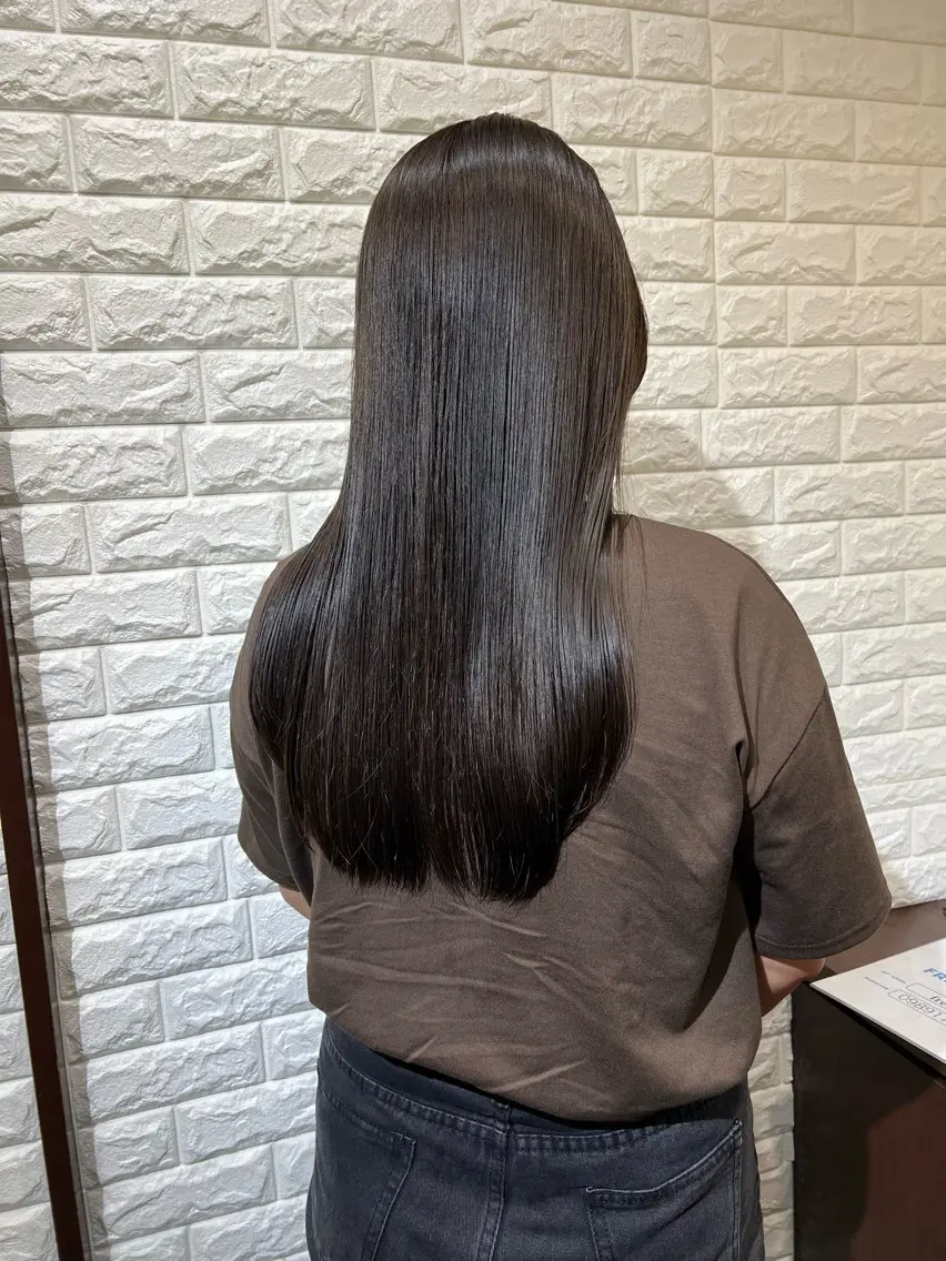 セミロング 後藤 優瞳のヘアスタイル