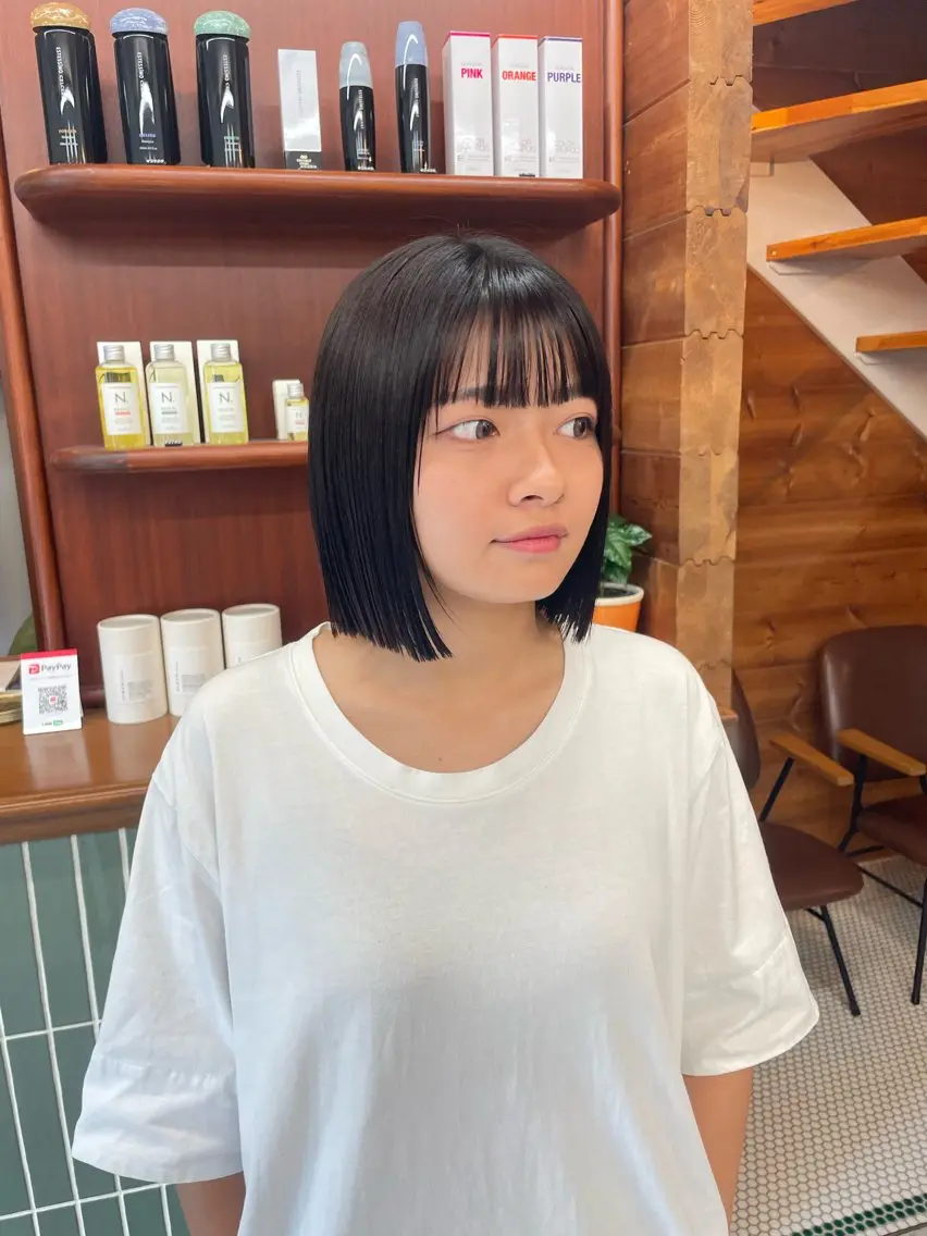 ショート ボブ 五十嵐 雄毅のヘアスタイル