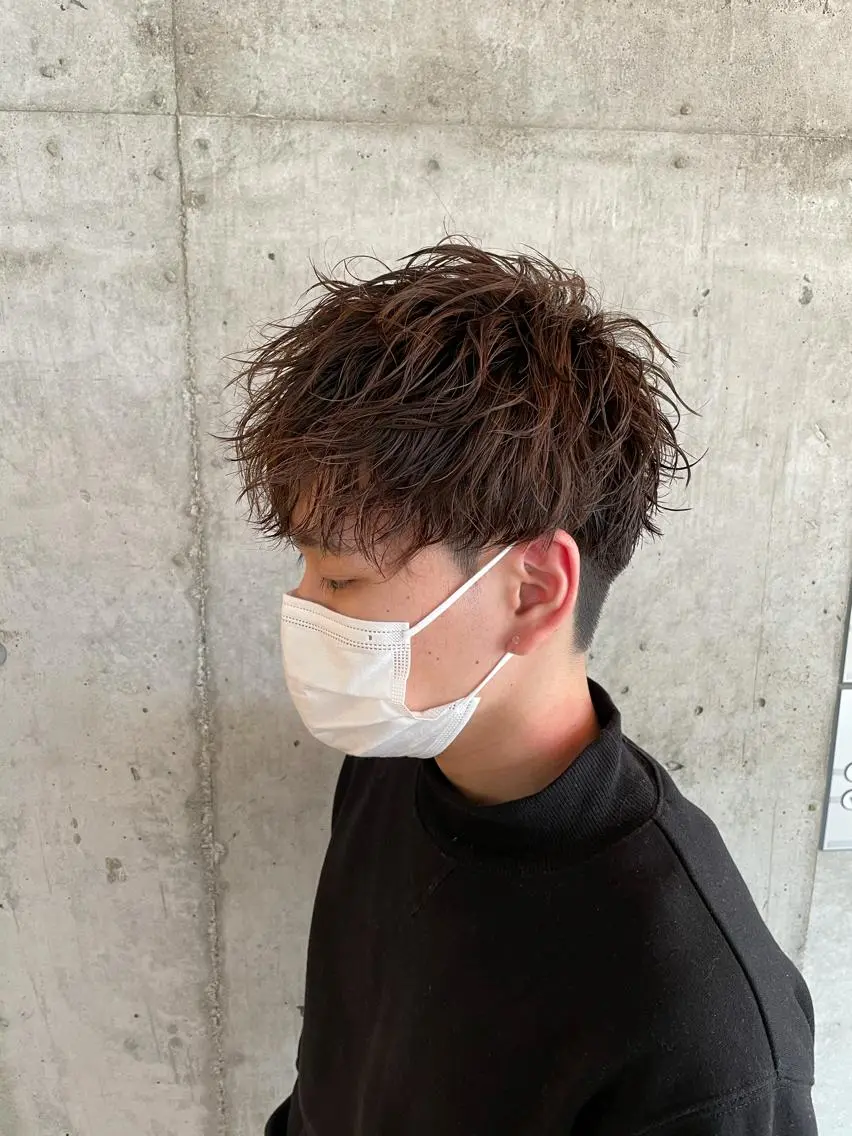 【メンズ】スタイルチェンジお任せ下さい⭐️カット&シルクトリートメントの写真