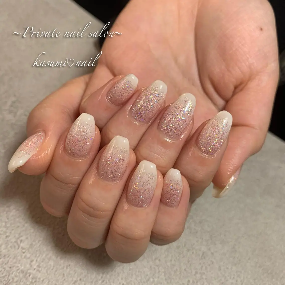 ネイル マグネットネイル ミラーネイル ニュアンスネイル KASUMI♡ Nailのネイルデザイン