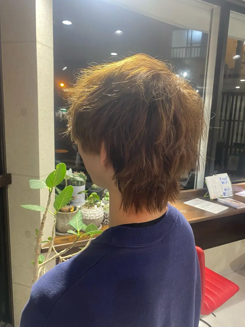 ダブルカラー(ブリーチなし)の写真