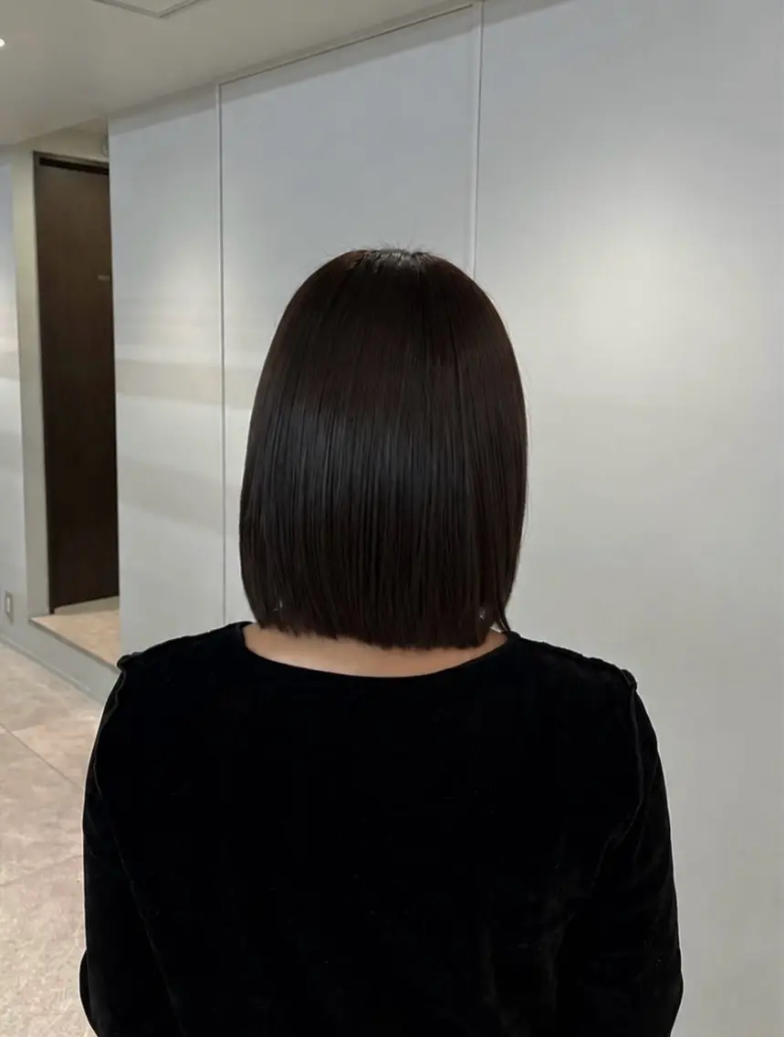 ショート カット AYA 艶カラー／ナチュラルのヘアスタイル