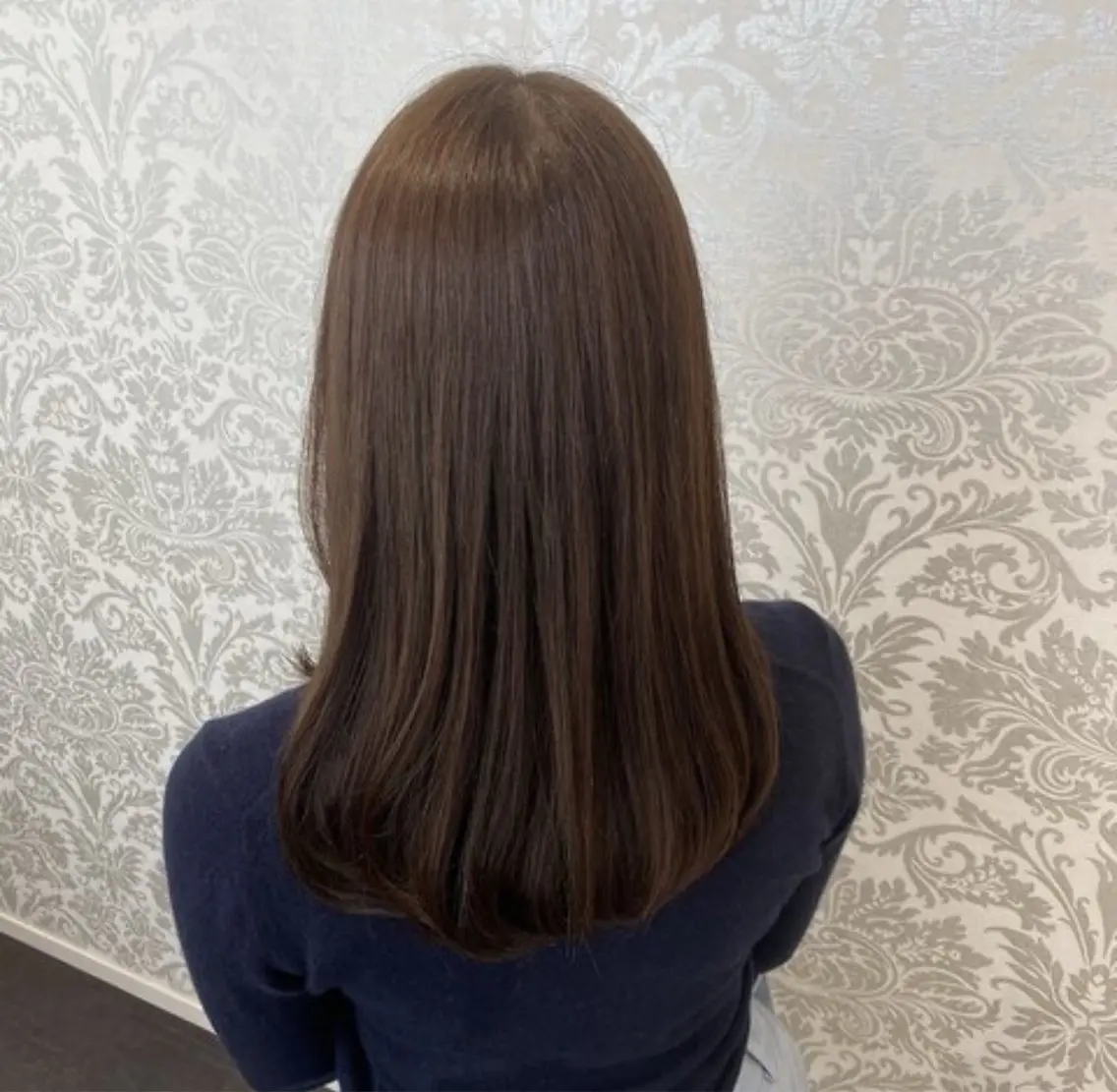 セミロング カラー 大田黒 零生のヘアスタイル