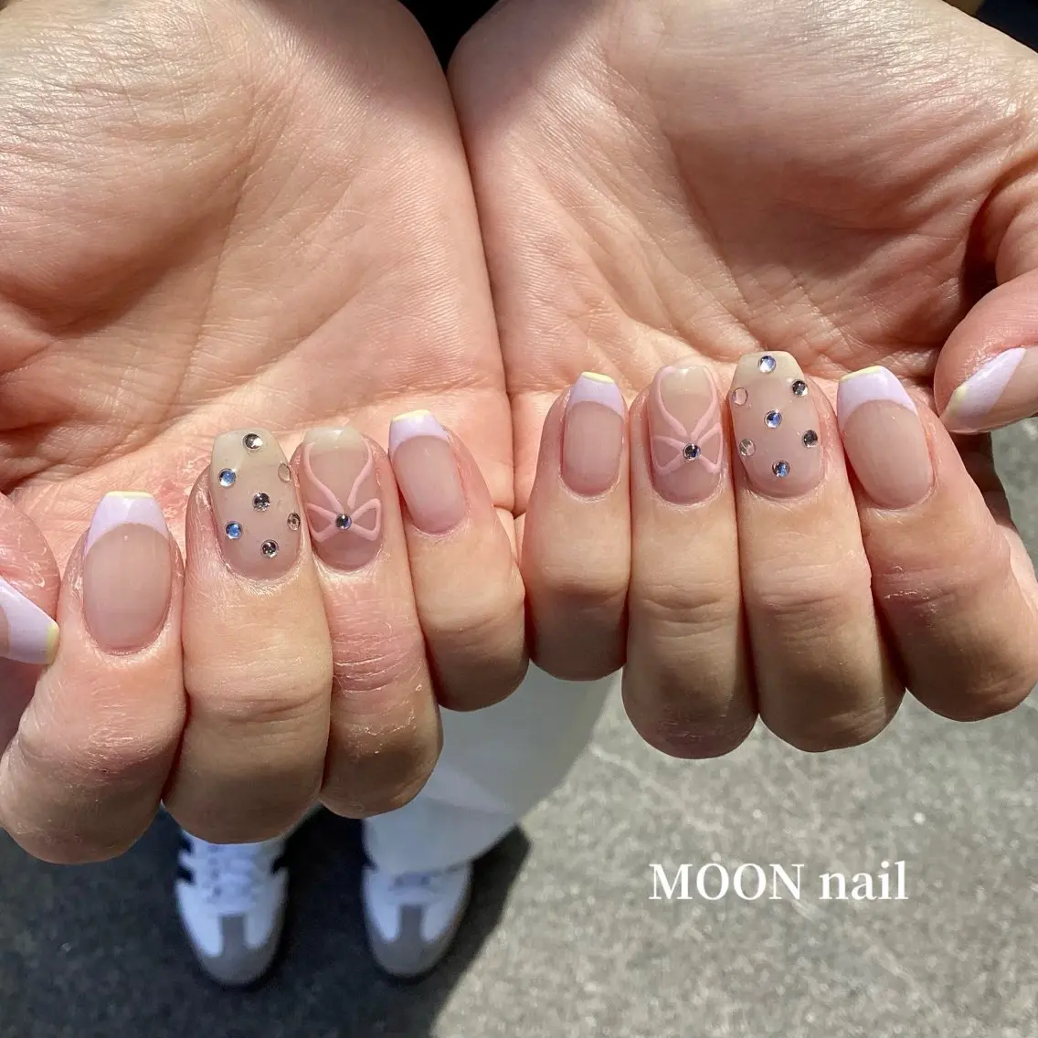 ネイル ハンドネイル 浦添 MOON  nailのネイルデザイン
