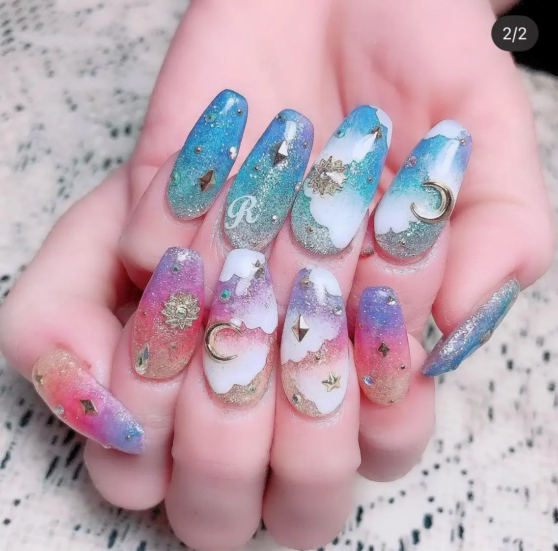 ネイル ハンドネイル UnFLAIR 🐱WAKANAのネイルデザイン