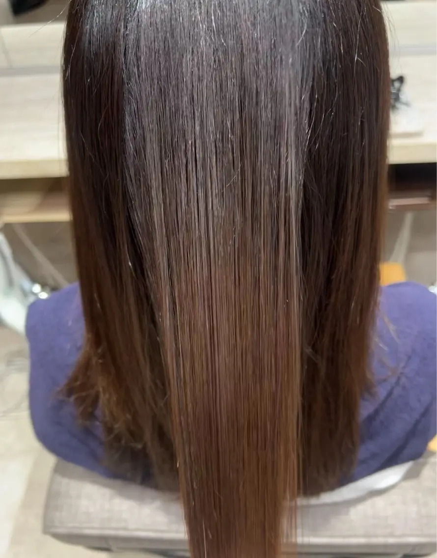 ミディアム トリートメント Re:ICE ゆきえのヘアスタイル