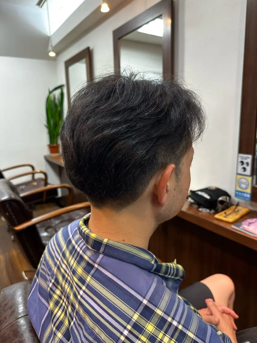 メンズ 奥田 七都海のヘアスタイル