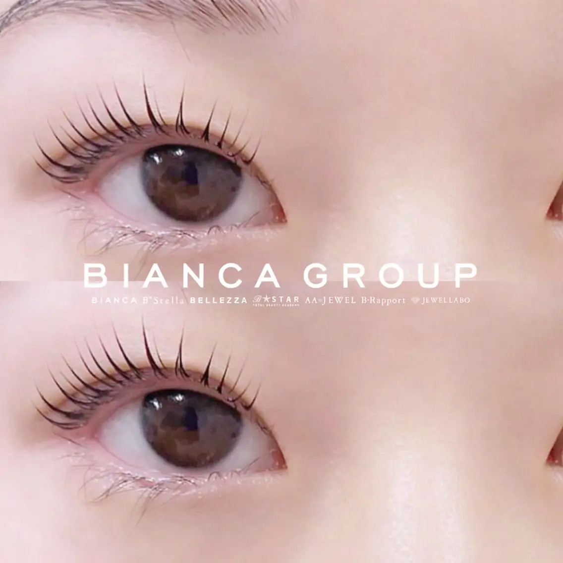 マツエク・マツパ パリジェンヌラッシュリフト マツパ Bianca Sakura⠀のマツエク・マツパデザイン