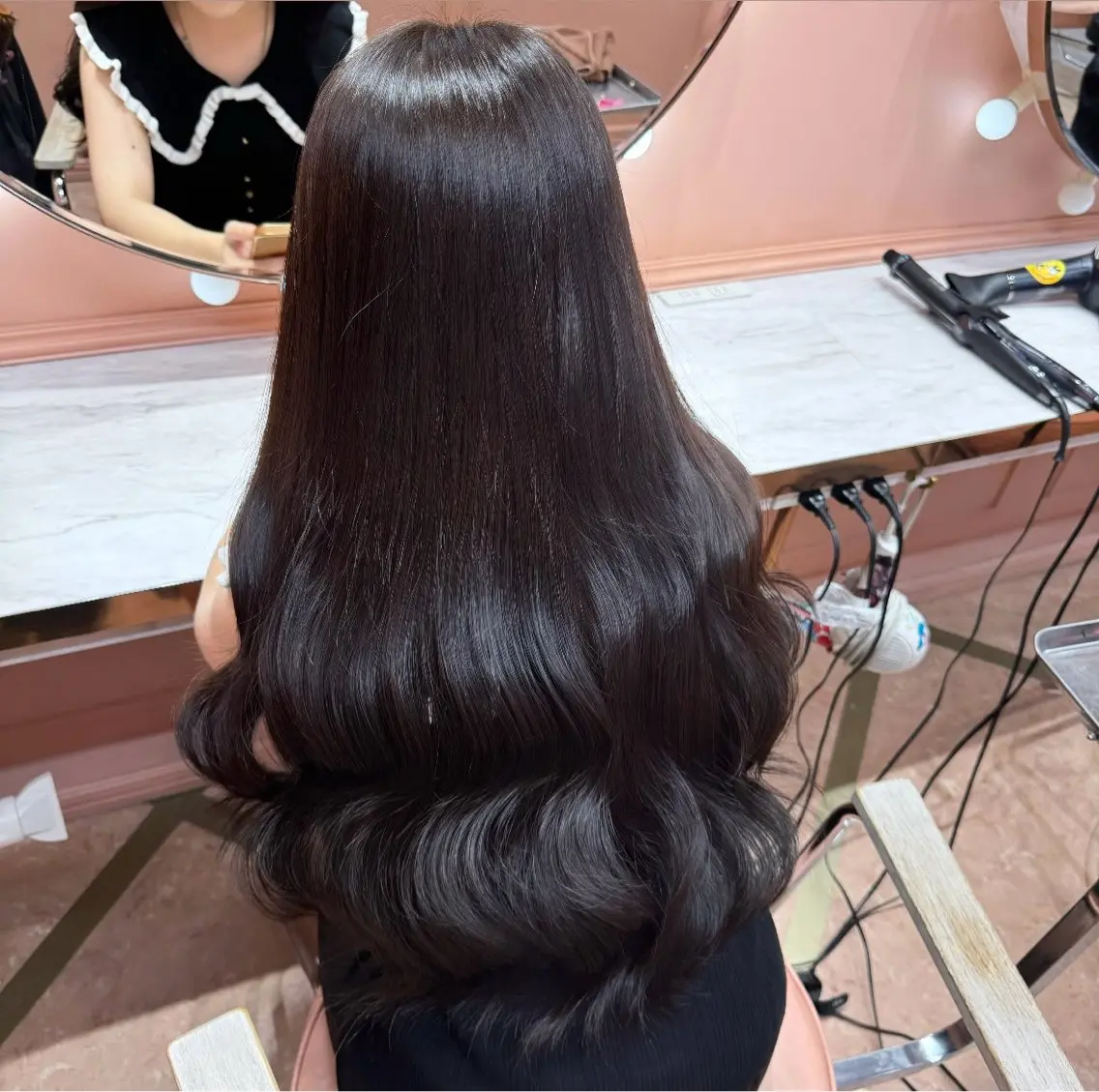 ロング 大阪 / ハイトーン/エクステのヘアスタイル