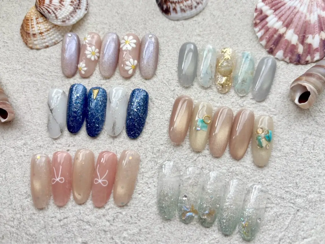 当日限定❣️【他店オフ/ケア込】月替りのサンプルコース🩷🎀の写真