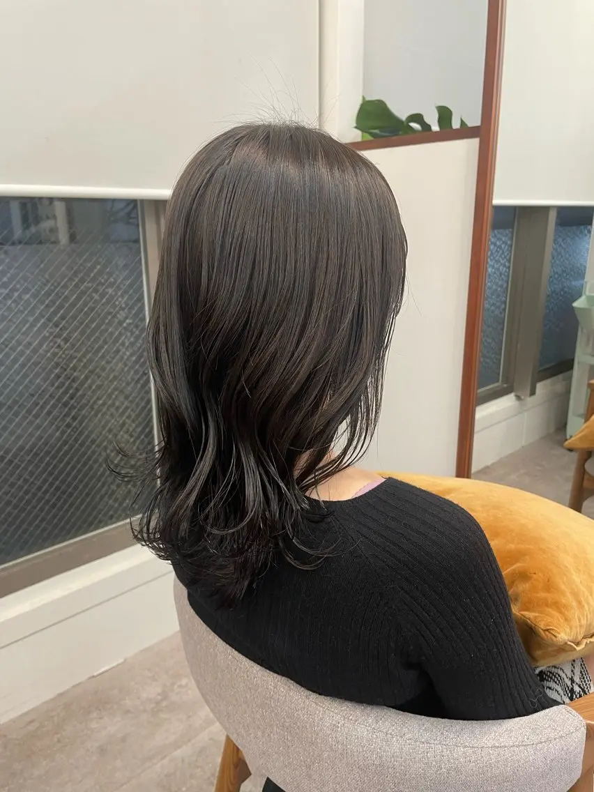 ✨ミニモ限定特別割引✨ワンカラー+カット+ハホニコ2stepトリートメント付き☘️の写真