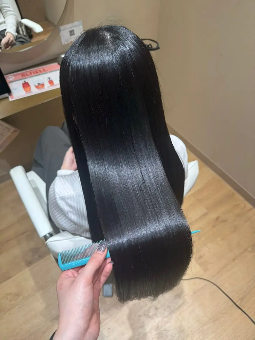 ✨["リニューアル記念"]Premium髪質改善TR＋ケアカラー＋カット✨の写真