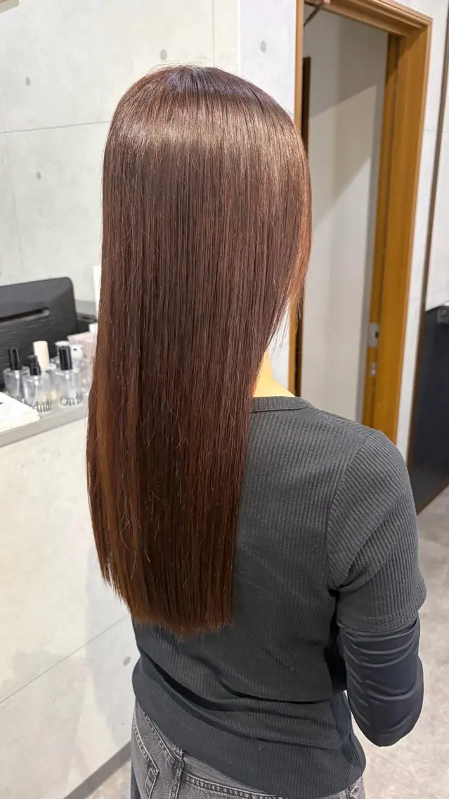 ロング ショートボブ ボブ ハイライト 髪質改善 レイヤーカット トリートメント REVE 美容室のヘアスタイル