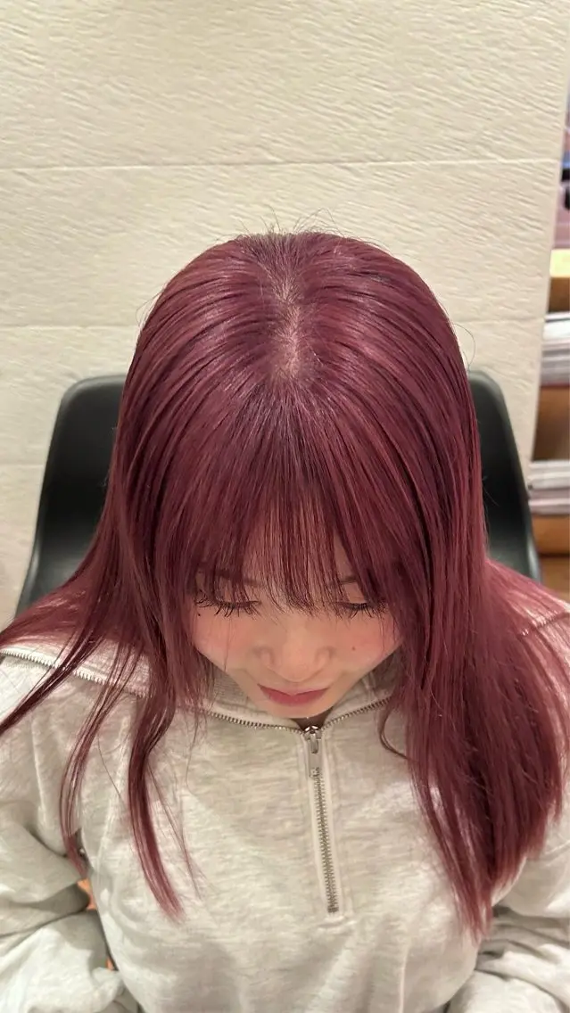 ロング カラー 海奈 メンズカットのヘアスタイル