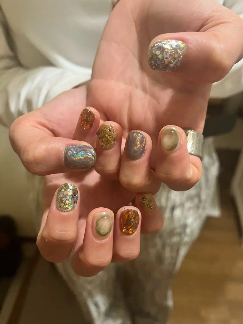 ネイル ハンドネイル nail RINAのネイルデザイン