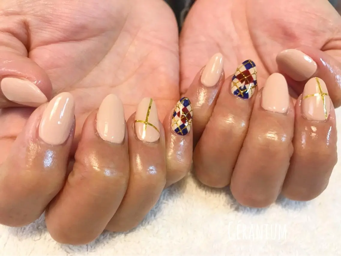 ネイル ハンドネイル GéRanium Harukaのネイルデザイン