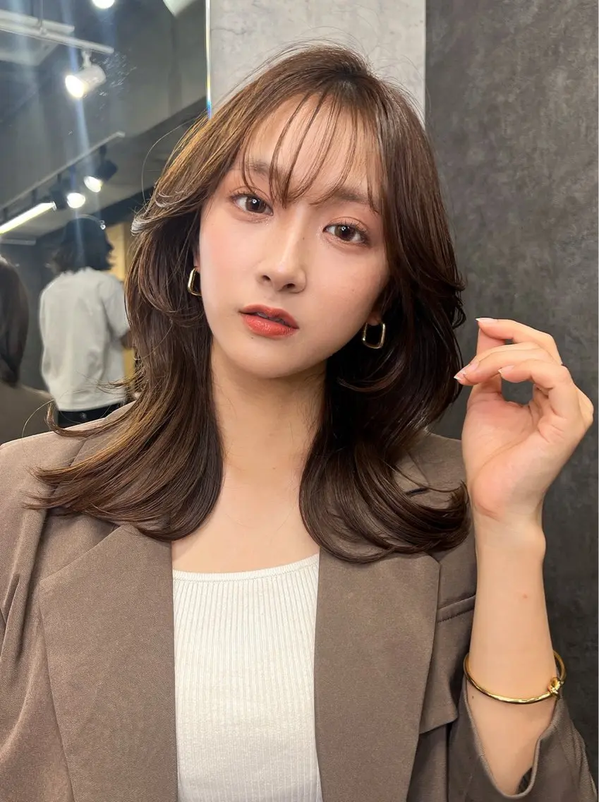 メンテナンスカットor前髪カット+カラー+トリートメントの写真