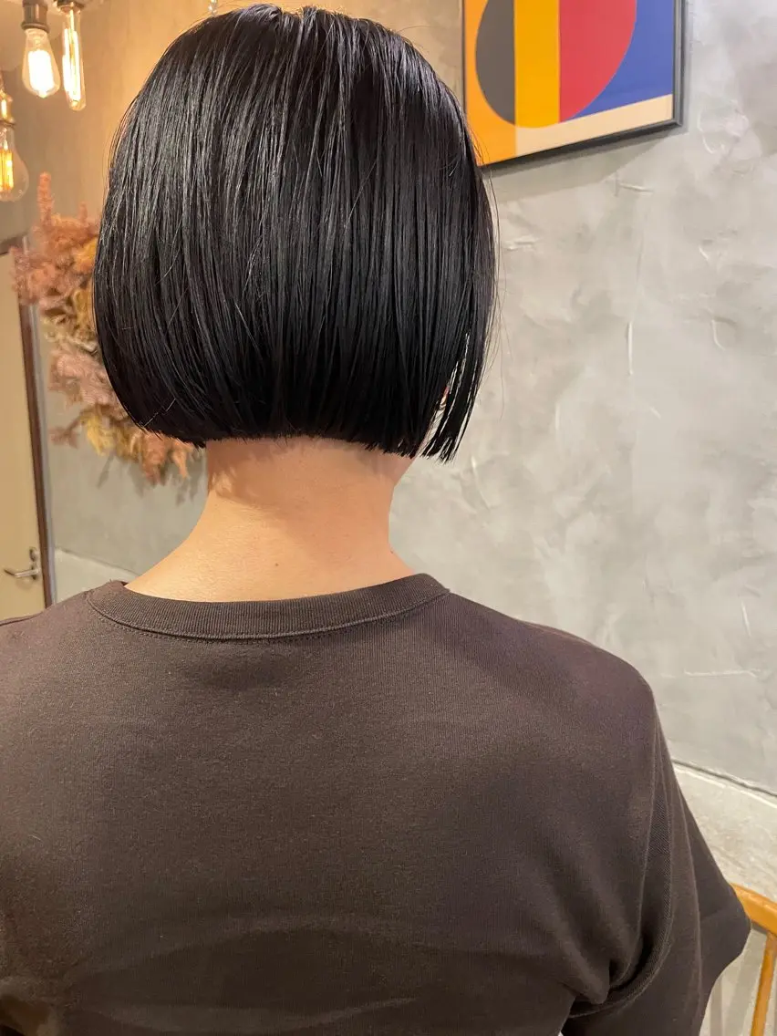 ショート ボブ カット ヘッドスパ ayane⭐️ボブ・ ショート・パーマのヘアスタイル