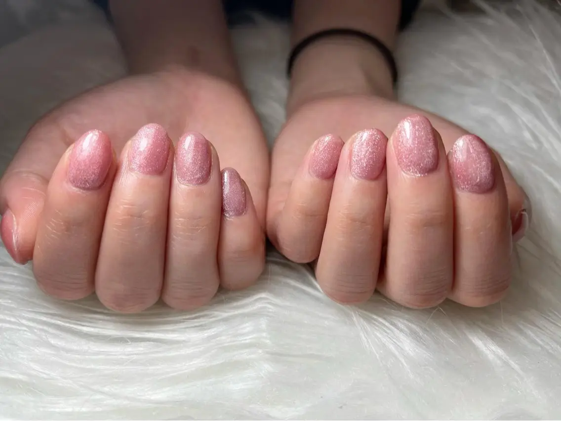 ネイル マグネットネイル マグネットワンカラー ワンカラーネイル ハンドネイル Era nailのネイルデザイン