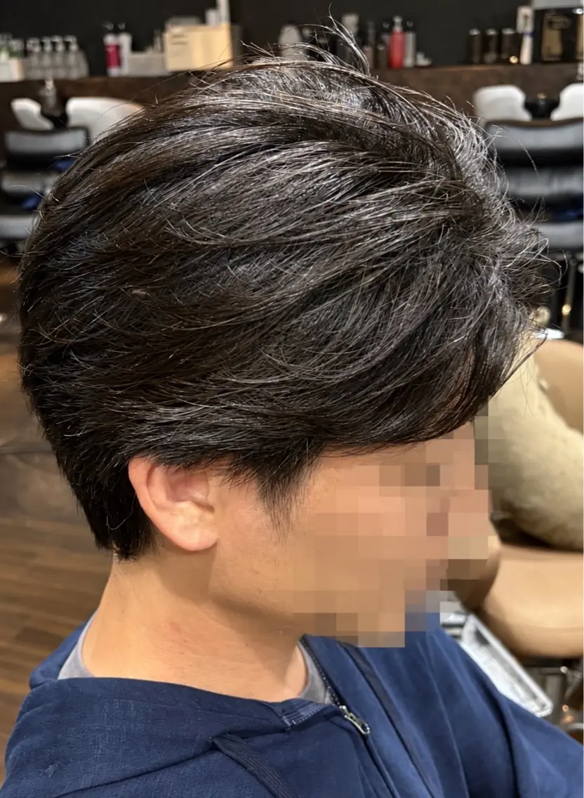 ショート メンズ カット 齋藤 優太朗のヘアスタイル