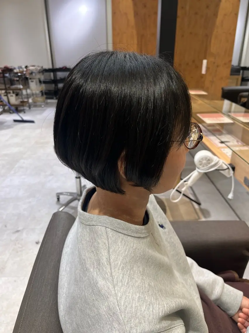 ショートカットの写真