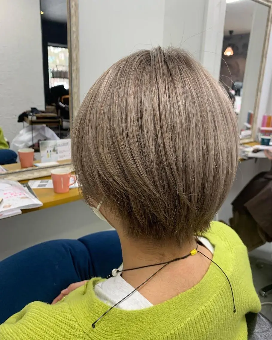 🌺ダブルカラー🌺(1.5回ブリーチオンカラー)の写真